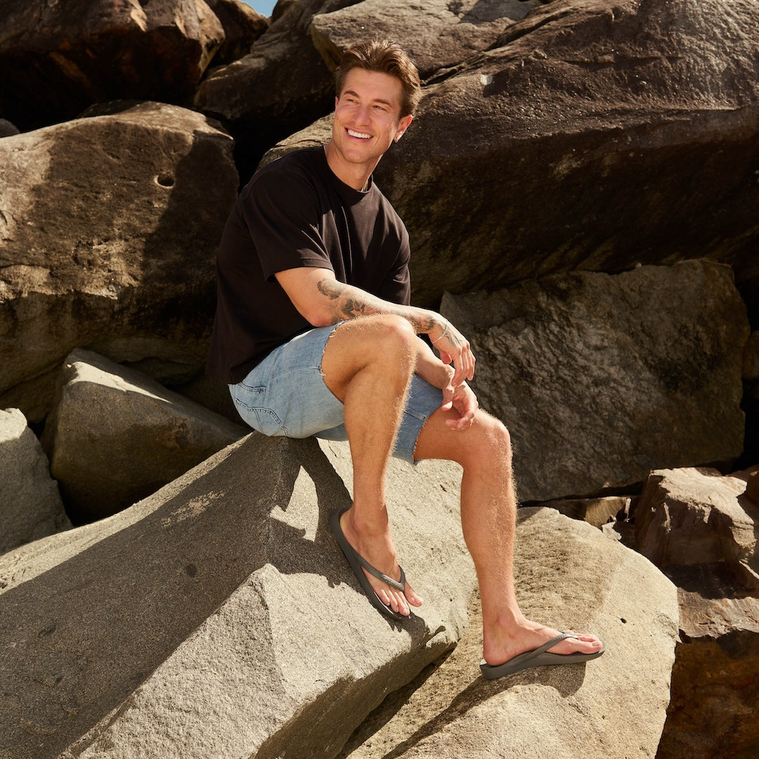 Flip Flops - Classic Charcoal