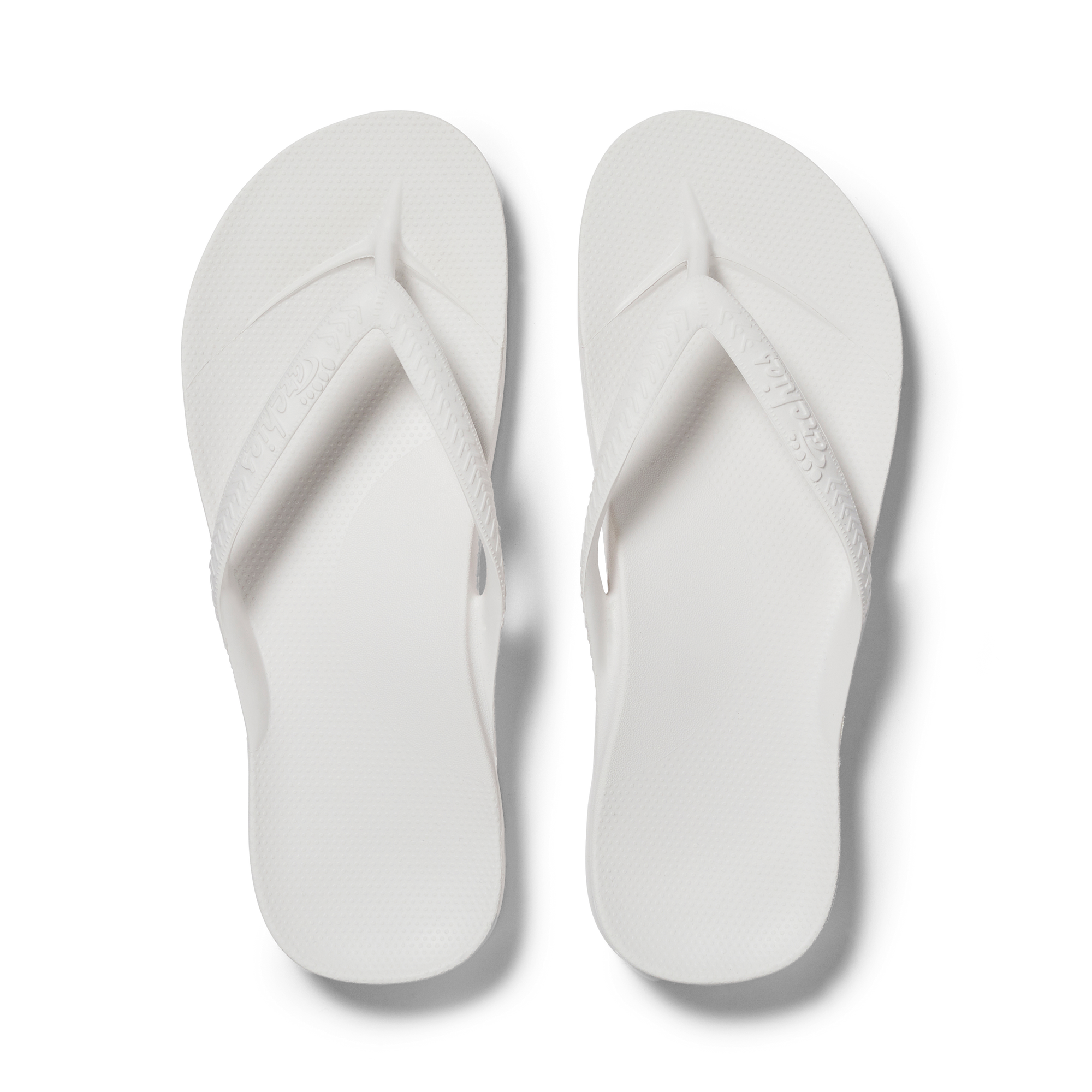 Flip Flops - Classic White