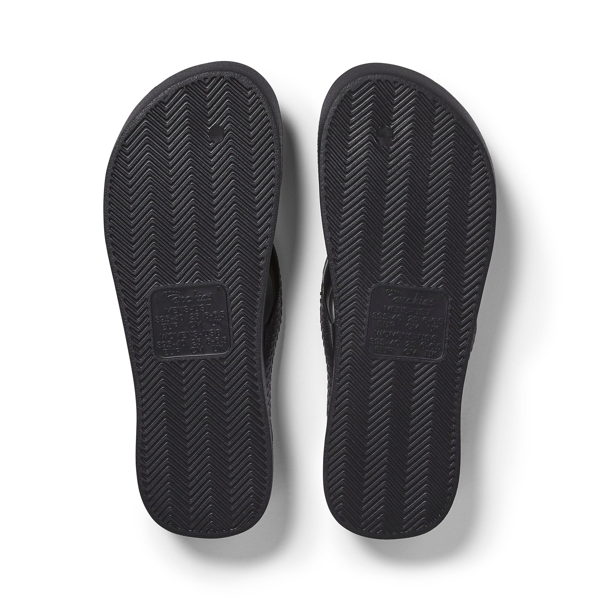 Flip Flops - Classic Crystal Black