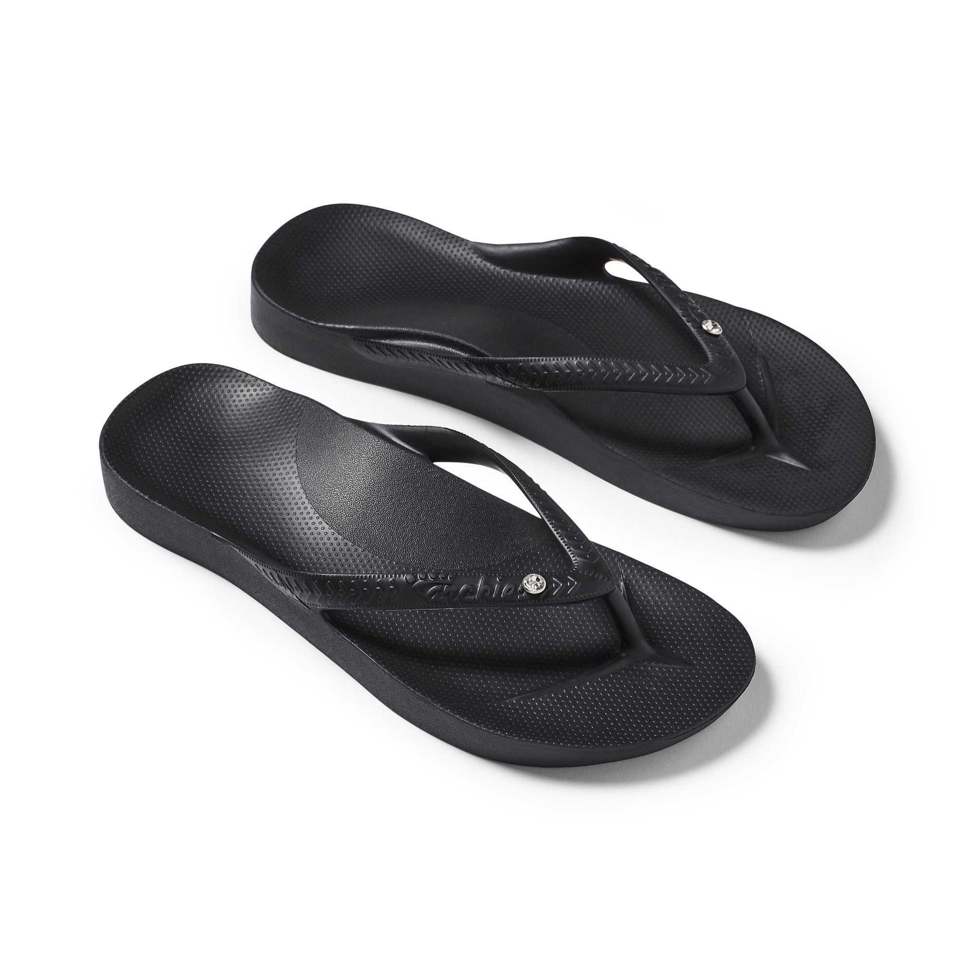 Flip Flops - Classic Crystal Black