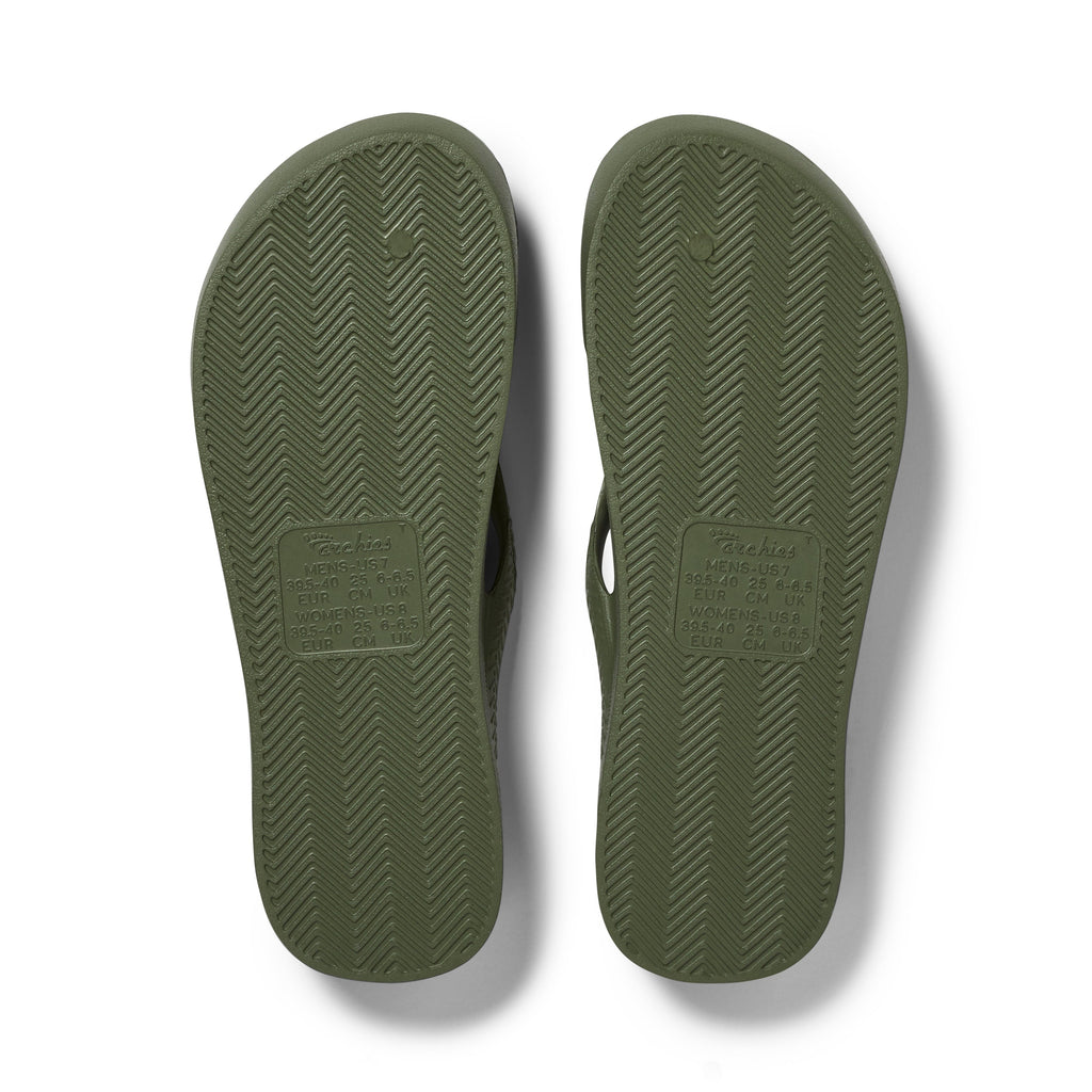 Flip Flops - Classic Olive