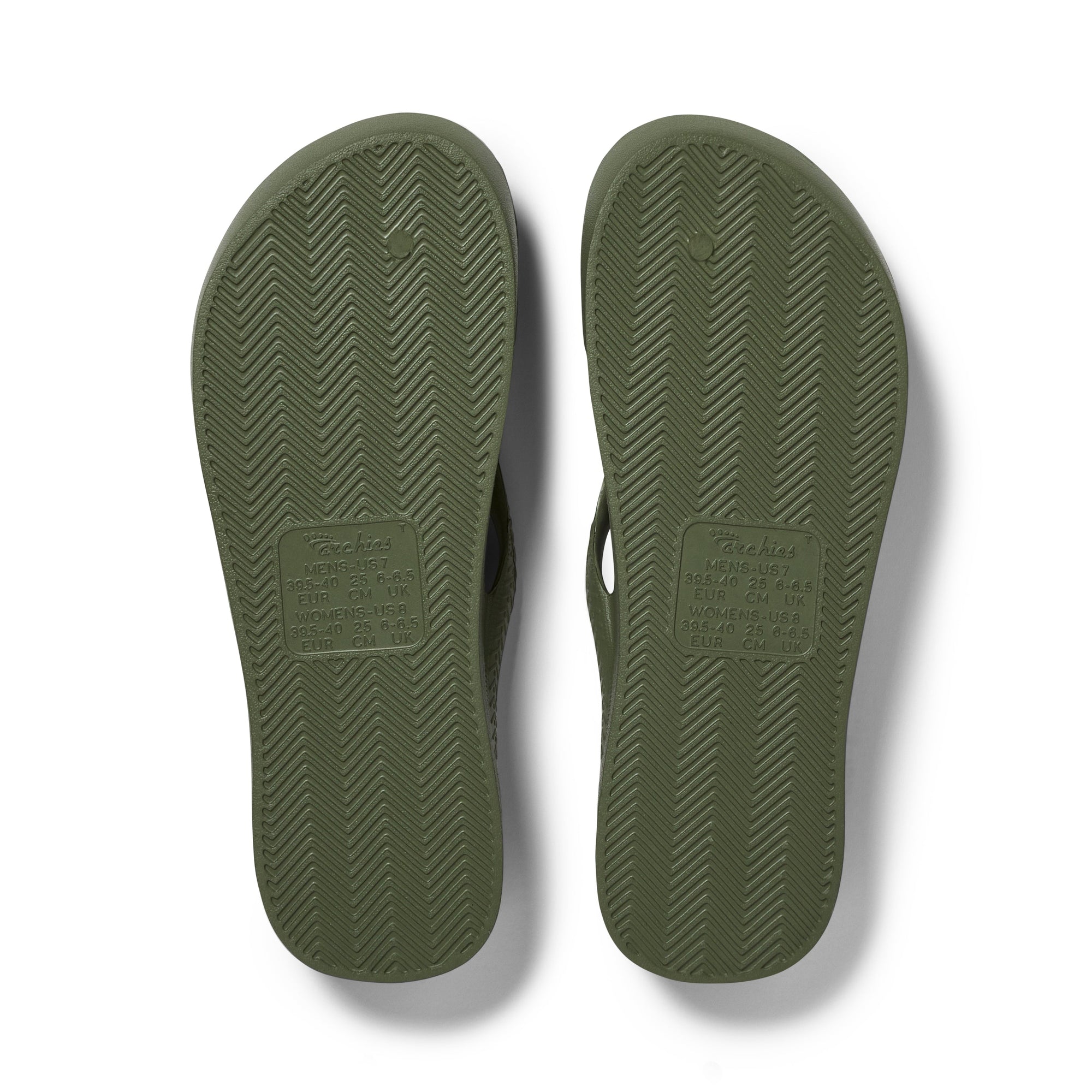 Flip Flops - Classic Olive