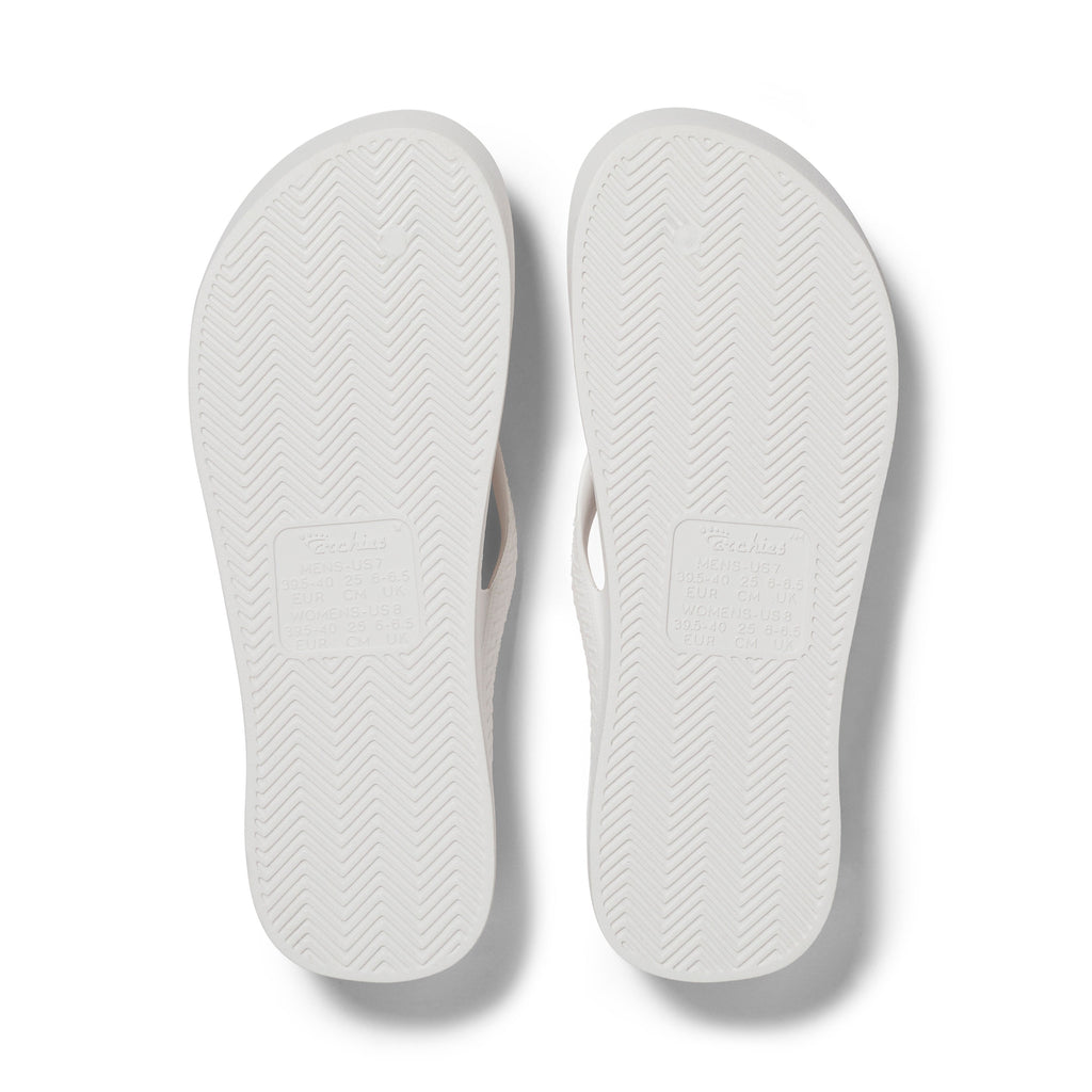 Flip Flops - Classic White