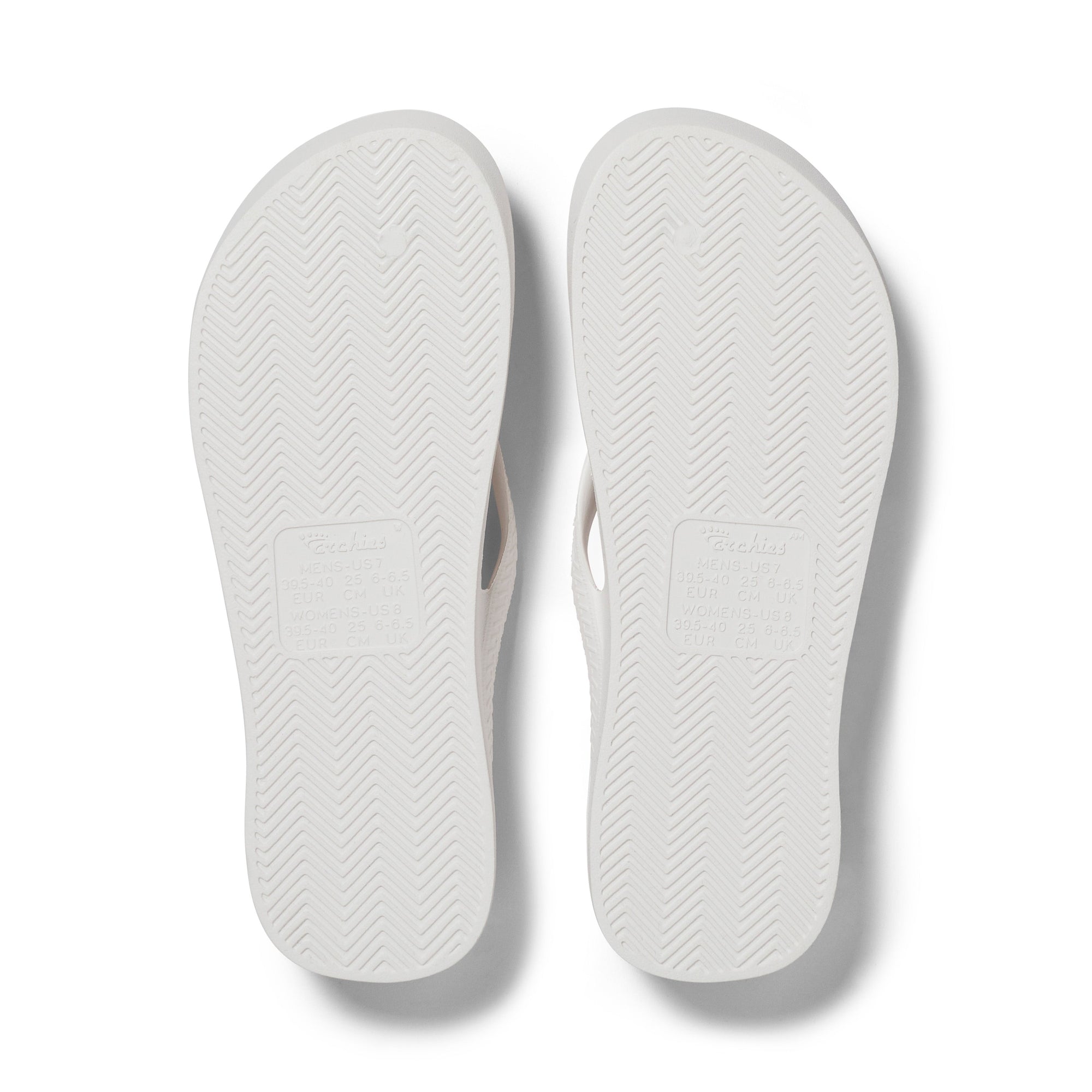 Flip Flops - Classic White