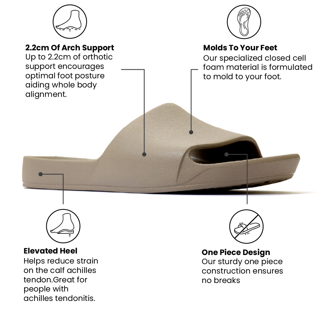 Slides - Classic Taupe