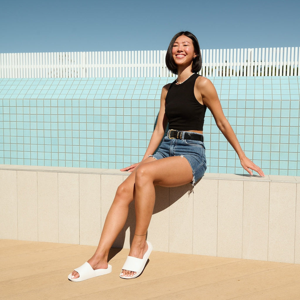 Slides - Classic White