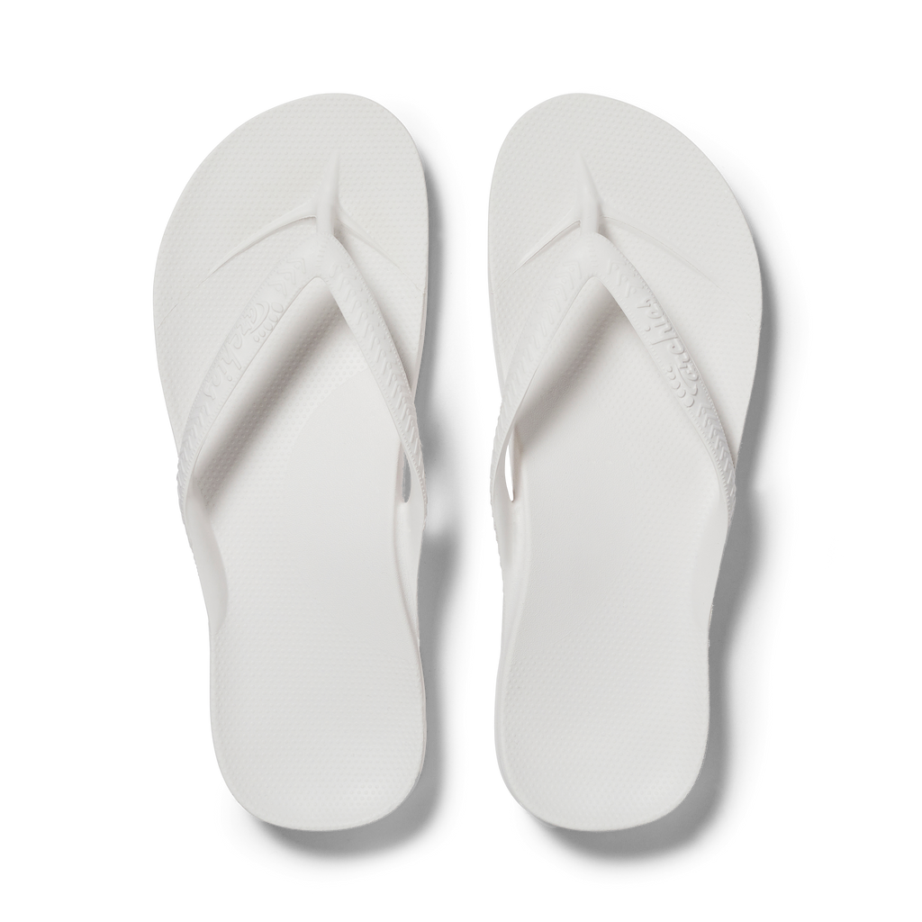 Flip Flops - Classic White