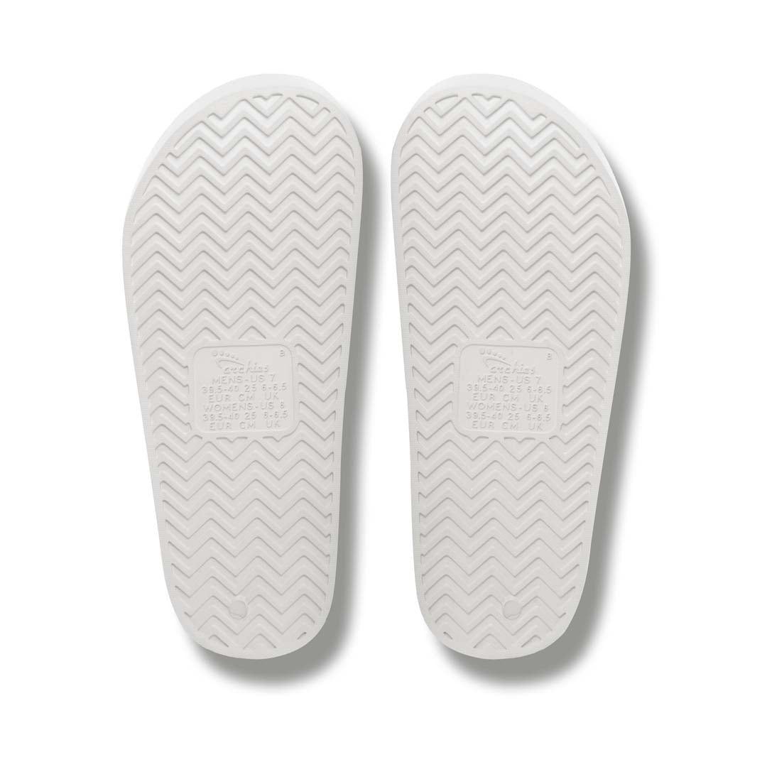 Slides - Classic White