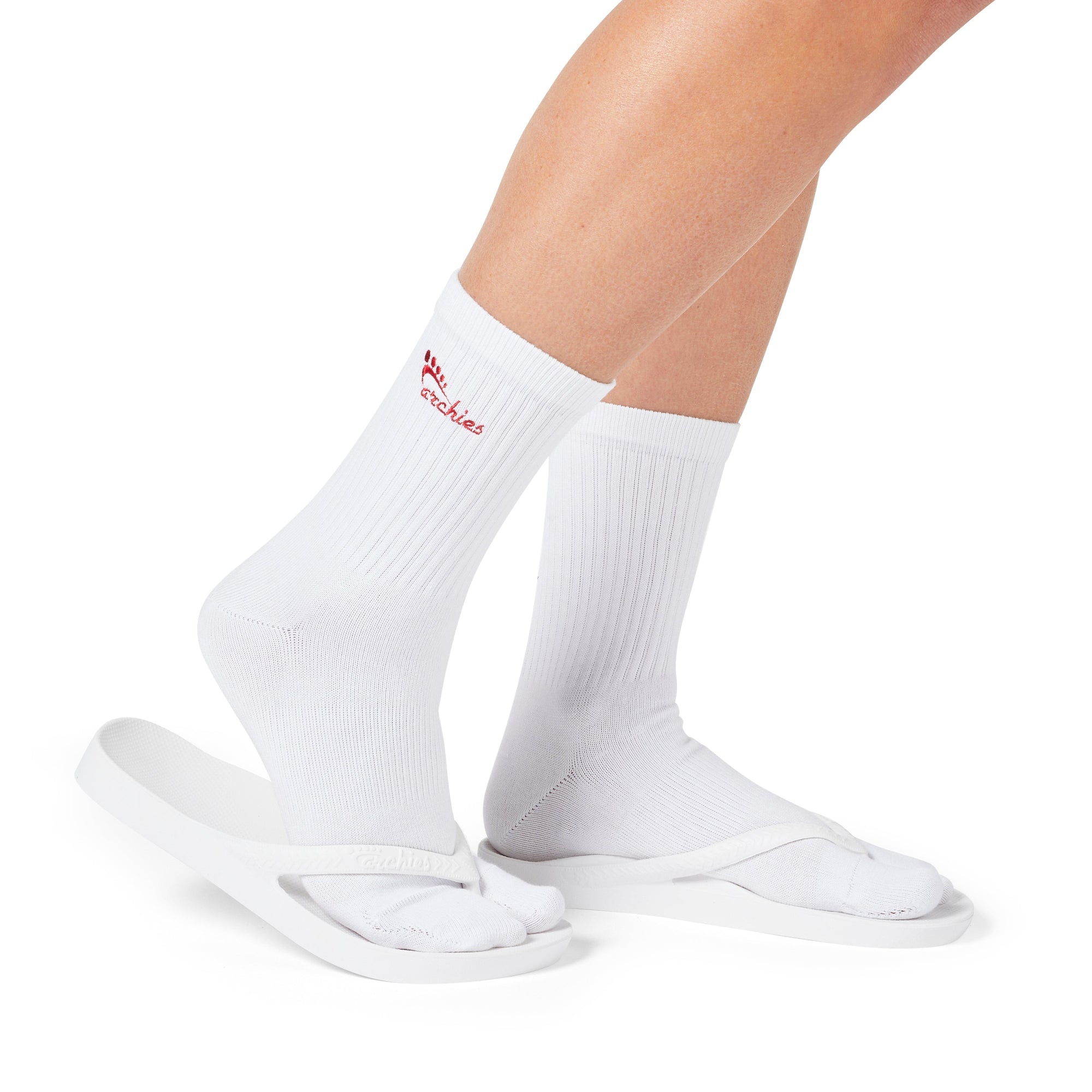 Toe Socks - White