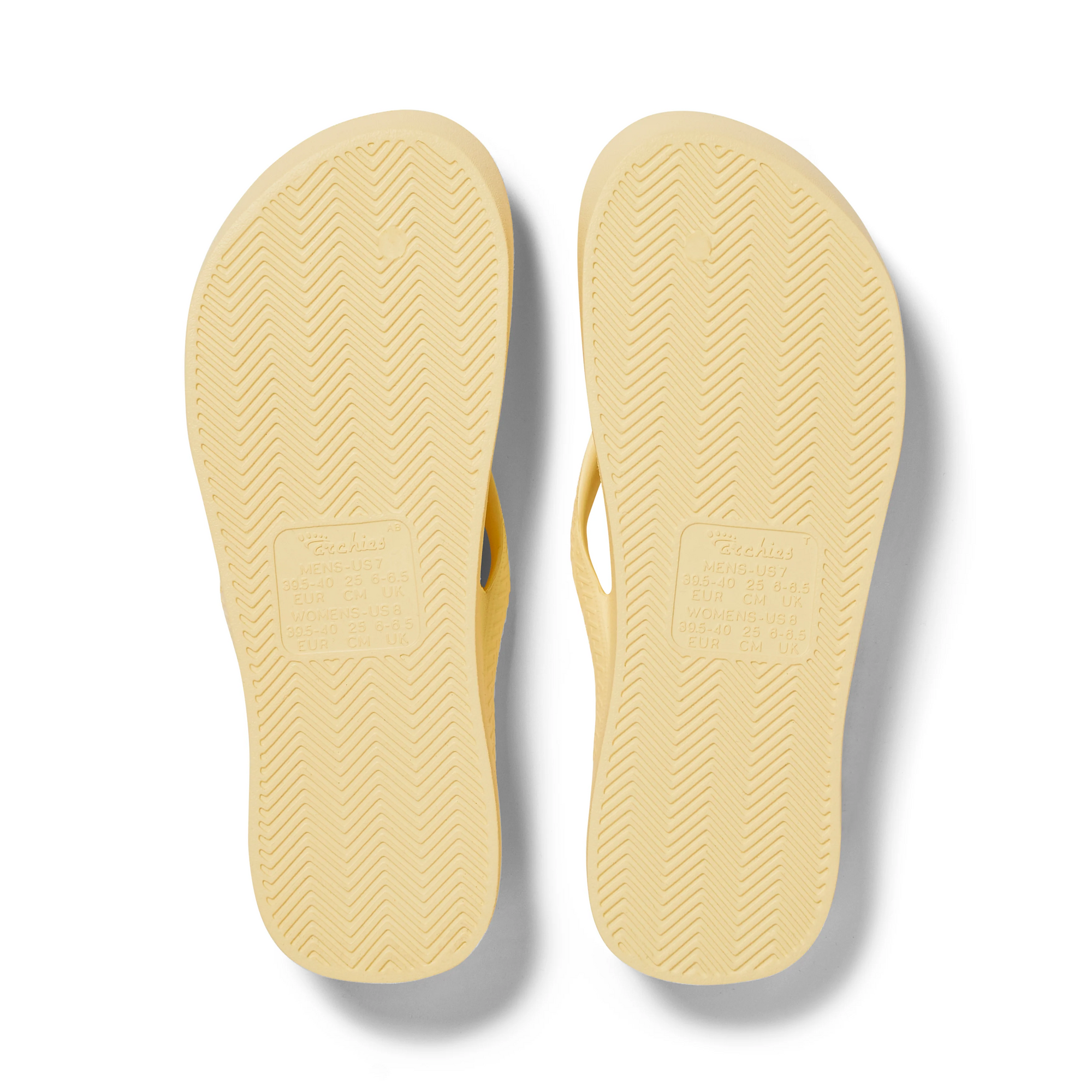 Flip Flops - Classic Lemon